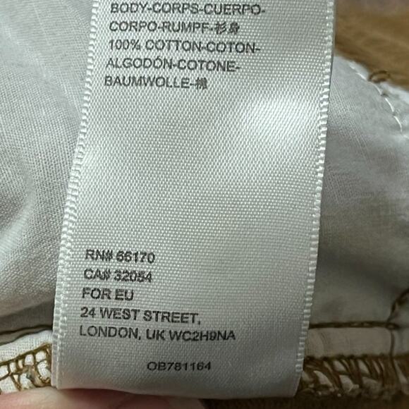 BDG Urban Outfitters Mom High Rise Corduroy Pants in Caramel Brown SZ 27 - Picture 7 of 9